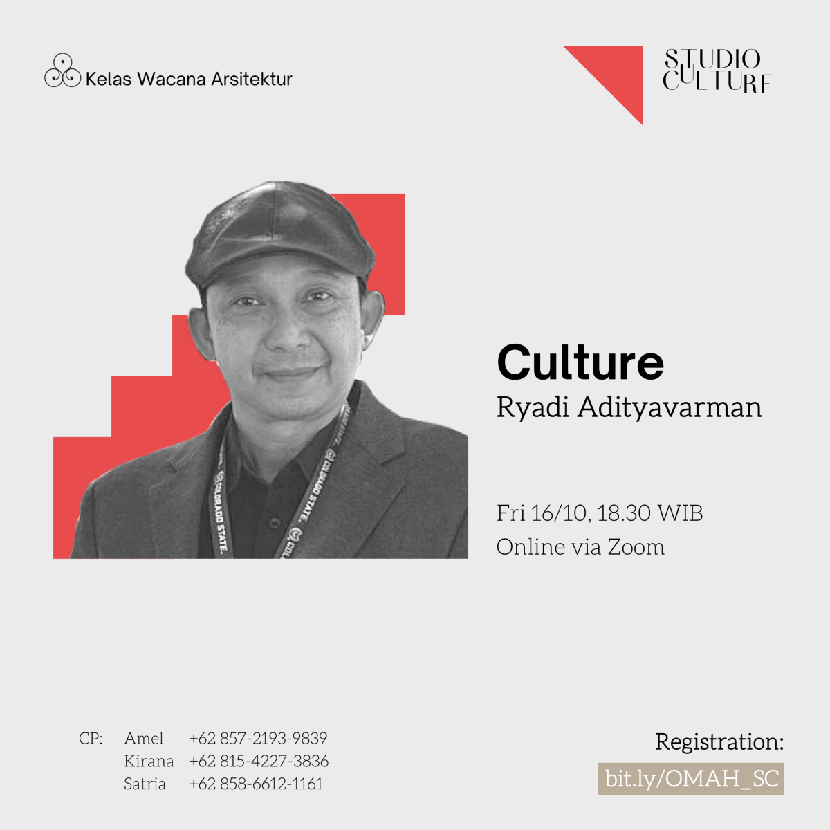 Studio Culture | Ep.5 Culture – Ryadi&nbsp;Adityawarman