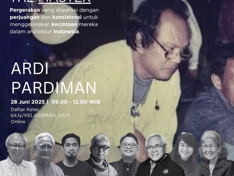Learning from the Master – Ardi&nbsp;Pardiman