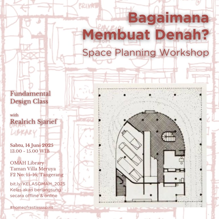 [Space Planning Workshop] Bagaimana Membuat Denah? – Mengapa Denah ...