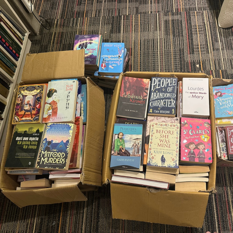Book Donation dari Kak&nbsp;Louisa