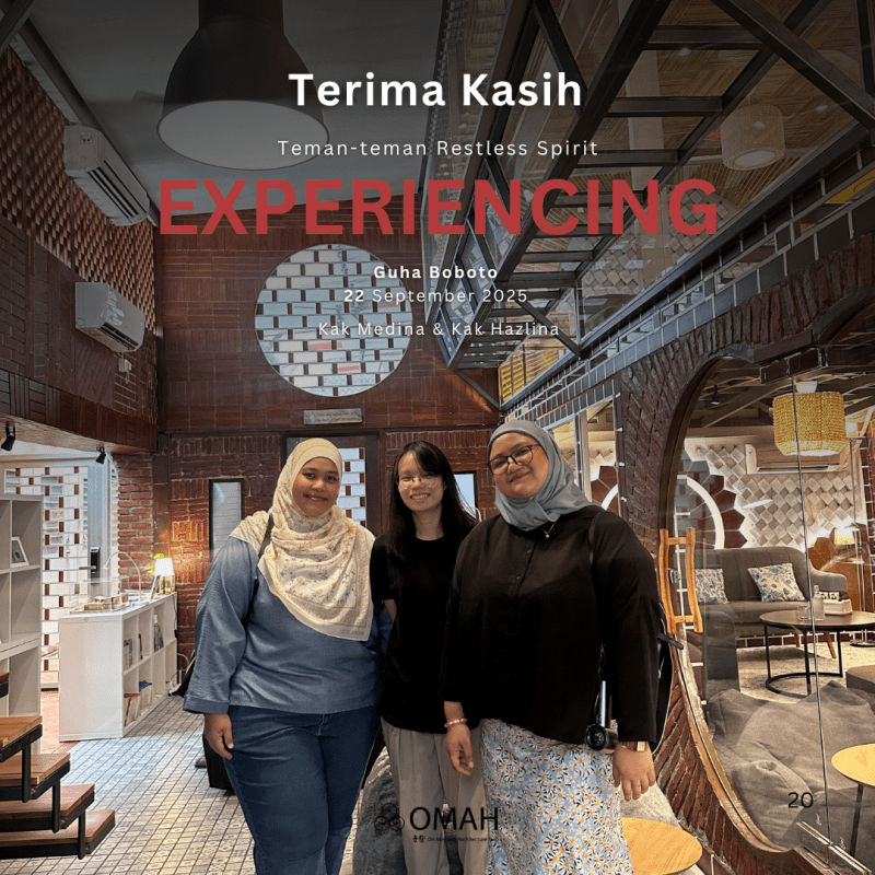Experiencing – Kak Medina Khairul  dan kak Nur hazlina&nbsp;Suharjo