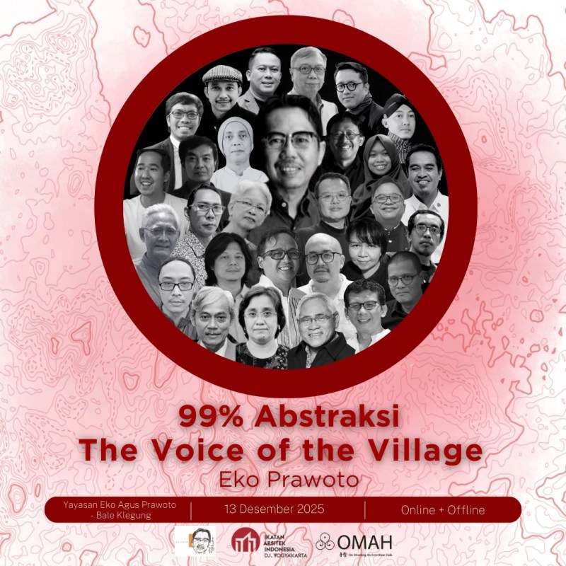 Summary 99 % Abstraksi : The Voice of the Village? I Eko Agus Prawoto- Bandung, Yogyakarta,&nbsp;Jakarta