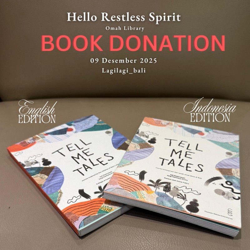 Book Donation –&nbsp;lagilagi_bali