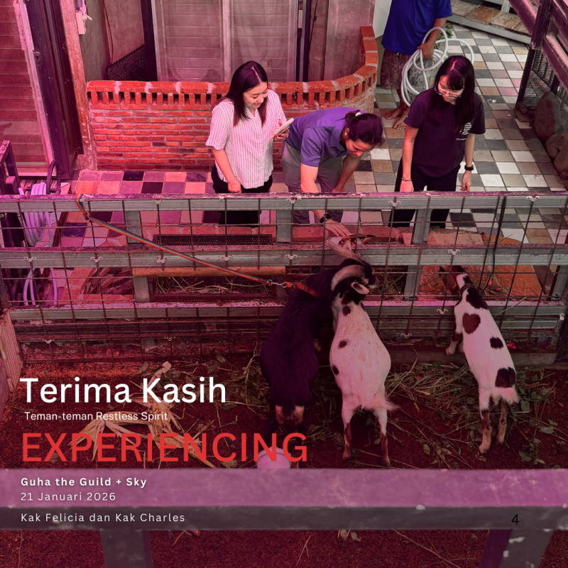 Experiencing – Kak Felicia dan Kak&nbsp;Charles