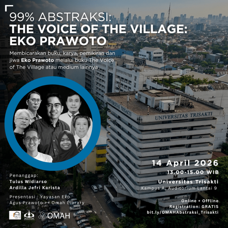 99 % Abstraksi : The Voice of the Village? I Eko Agus Prawoto- Universitas&nbsp;Trisakti
